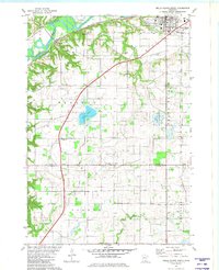 1981 Map of Belle Plaine North, Carver County, MN — High-Res | Pastmaps